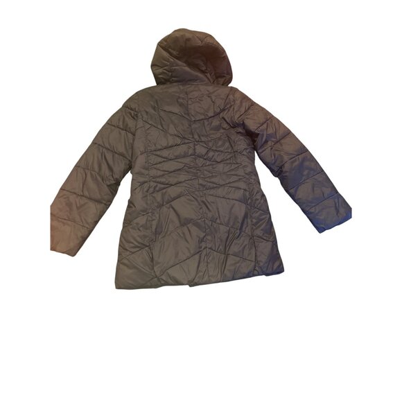 Gap Kids XXL Regular Hooded Puffer Jacket Navy Blue - Picture 5 of 5